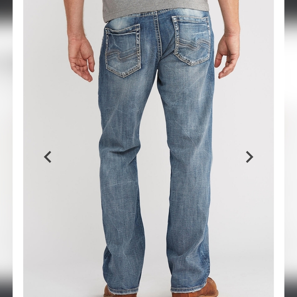 Men's Silver Jeans Craig Classic Fit 30W/34L